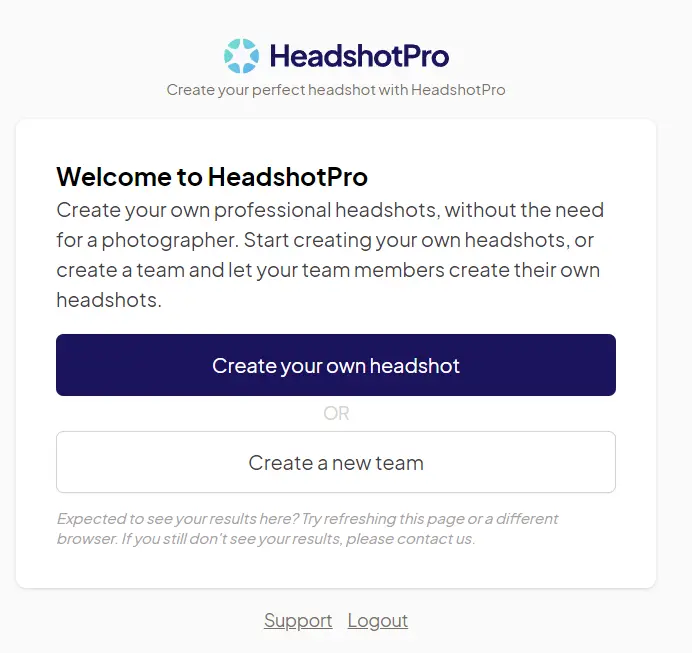 generate-ai-headshots-first-step-sign-in