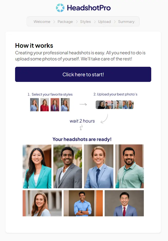 generate-ai-headshots-first-step-sign-in