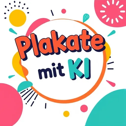 Schulplakat erstellen mit KI - Beispiel