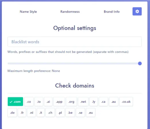 namelix-deutsch-filter