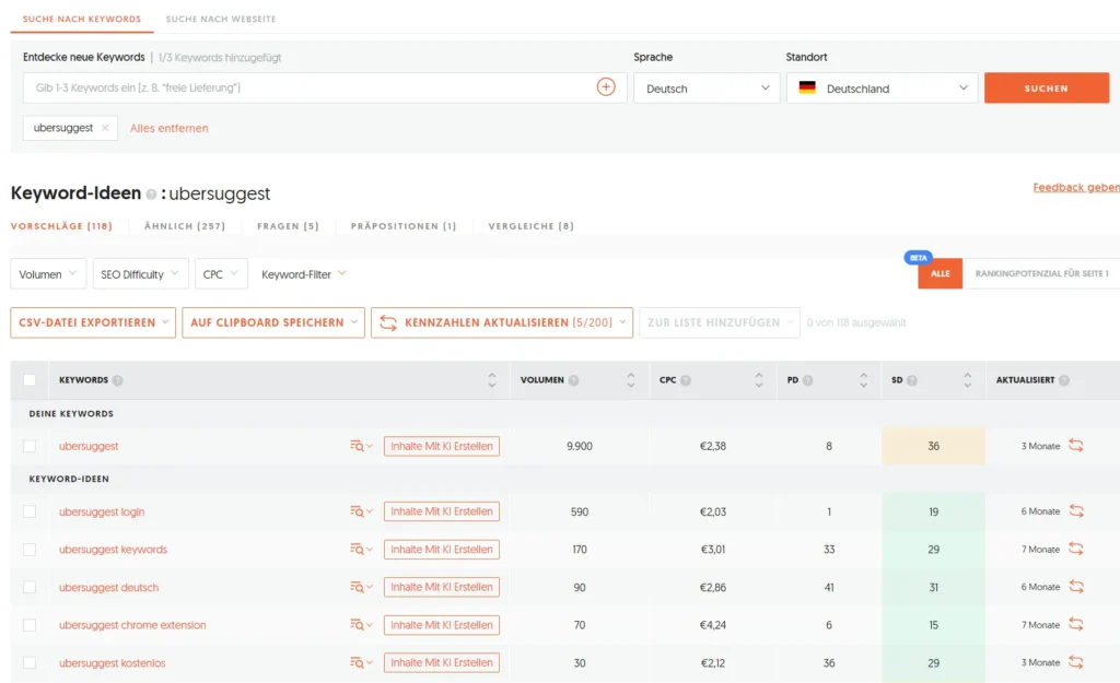 keyword-recherche-mit-ubersuggest