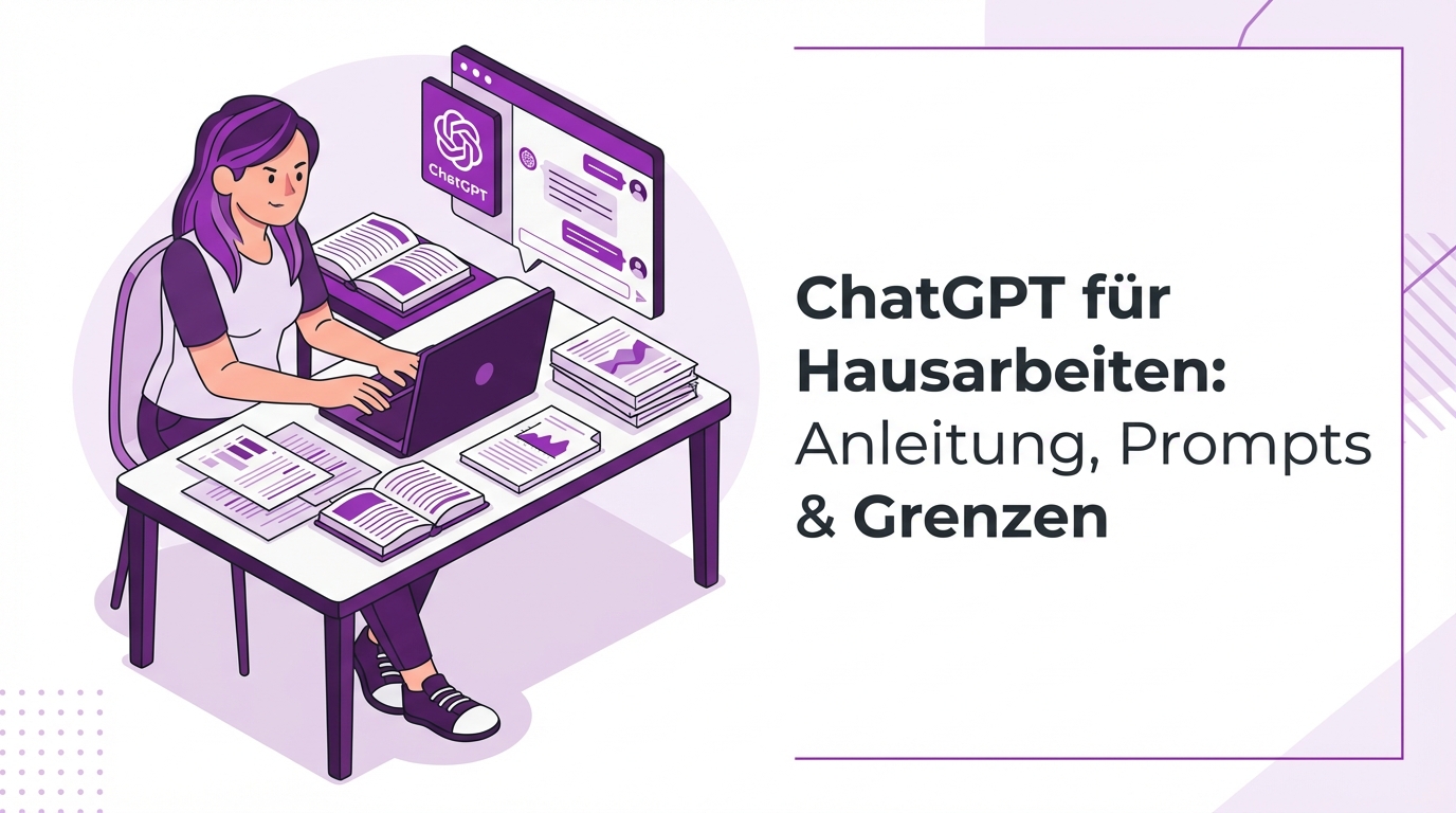 ChatGPT für Hausarbeiten - Anleitung, Prompts und Grenzen