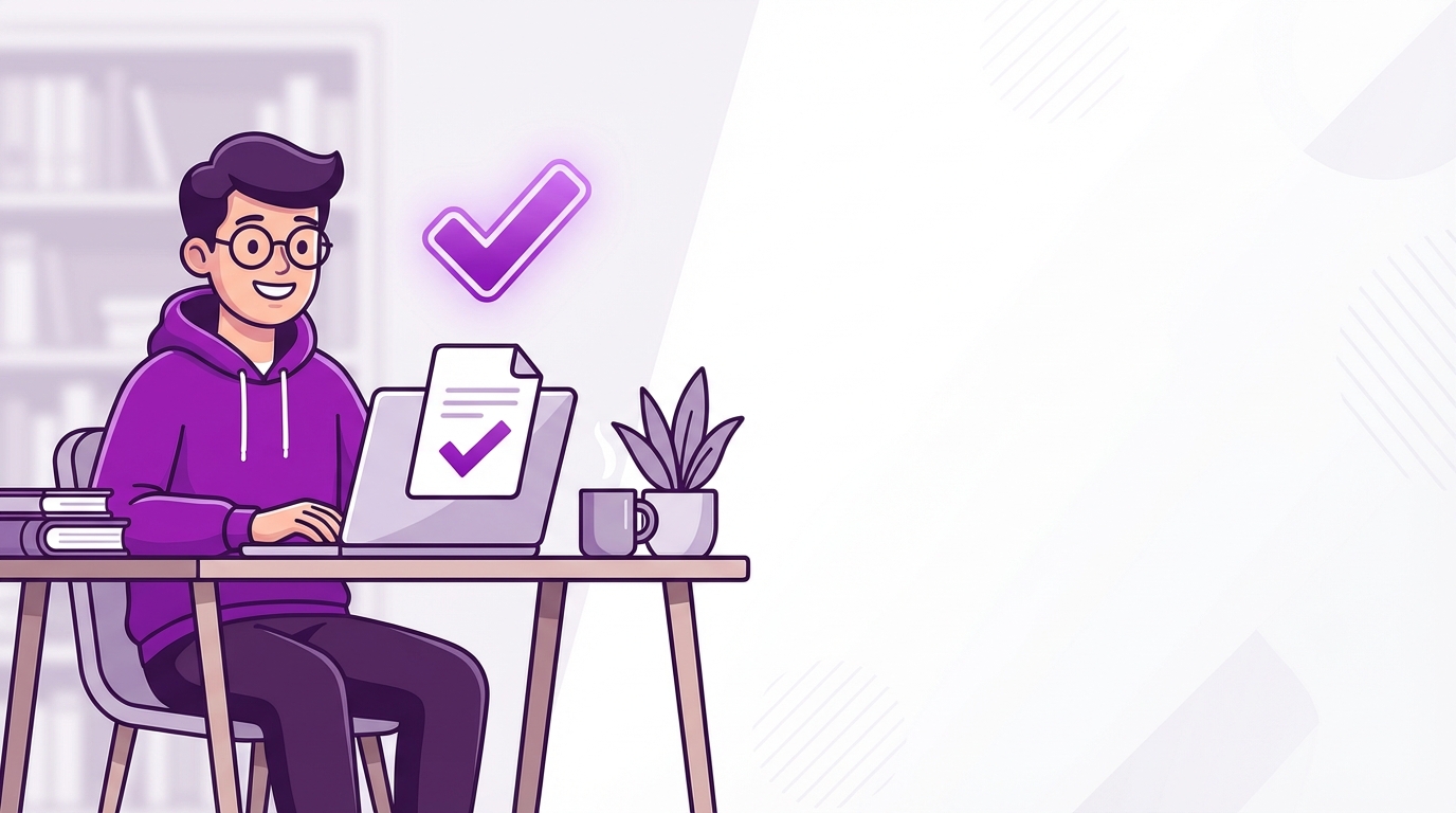 Fazit Hausarbeit schreiben - Studentin am Laptop