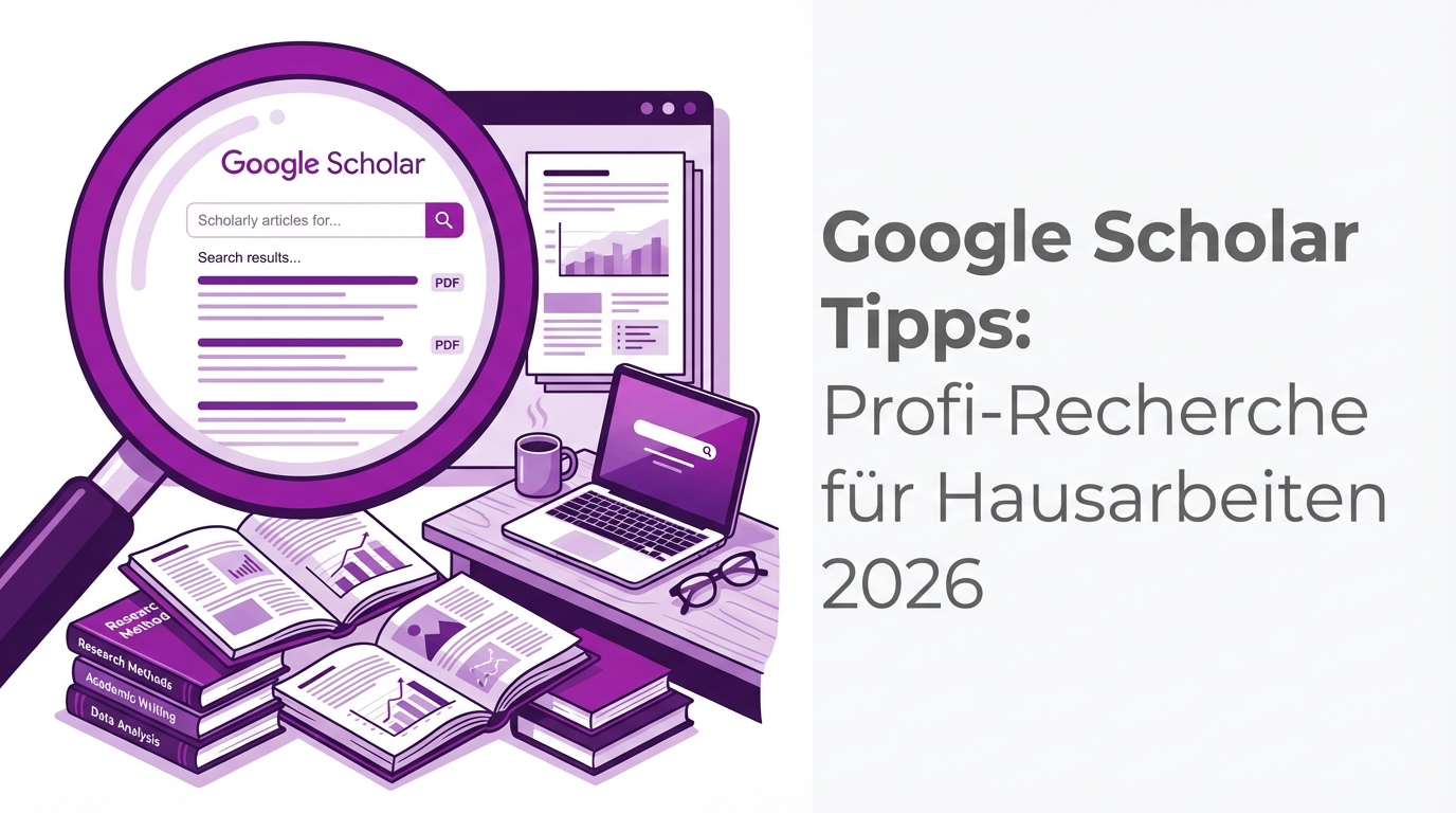 Google Scholar Recherche Workflow
