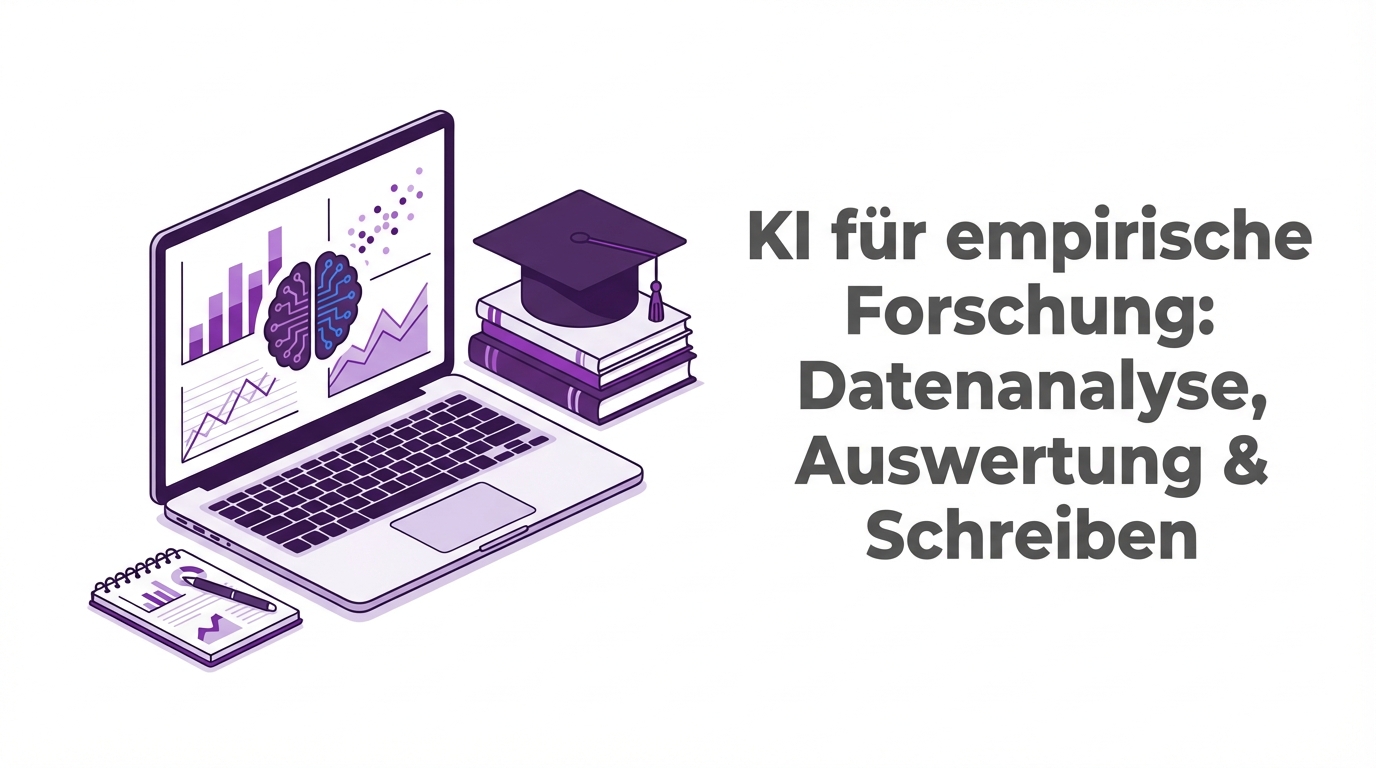 KI Tools fuer empirische Forschung: Datenanalyse und Auswertung