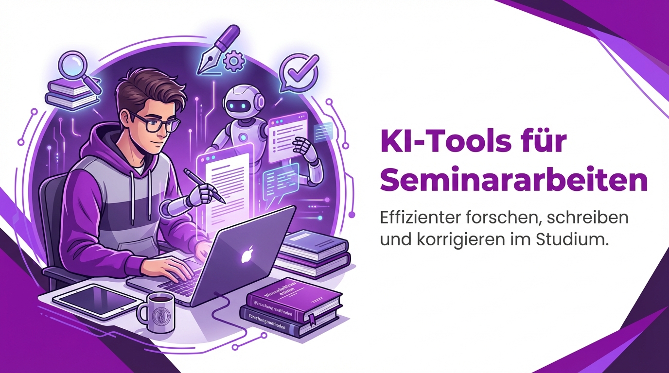 KI-Tools fuer Seminararbeiten - Thumbnail
