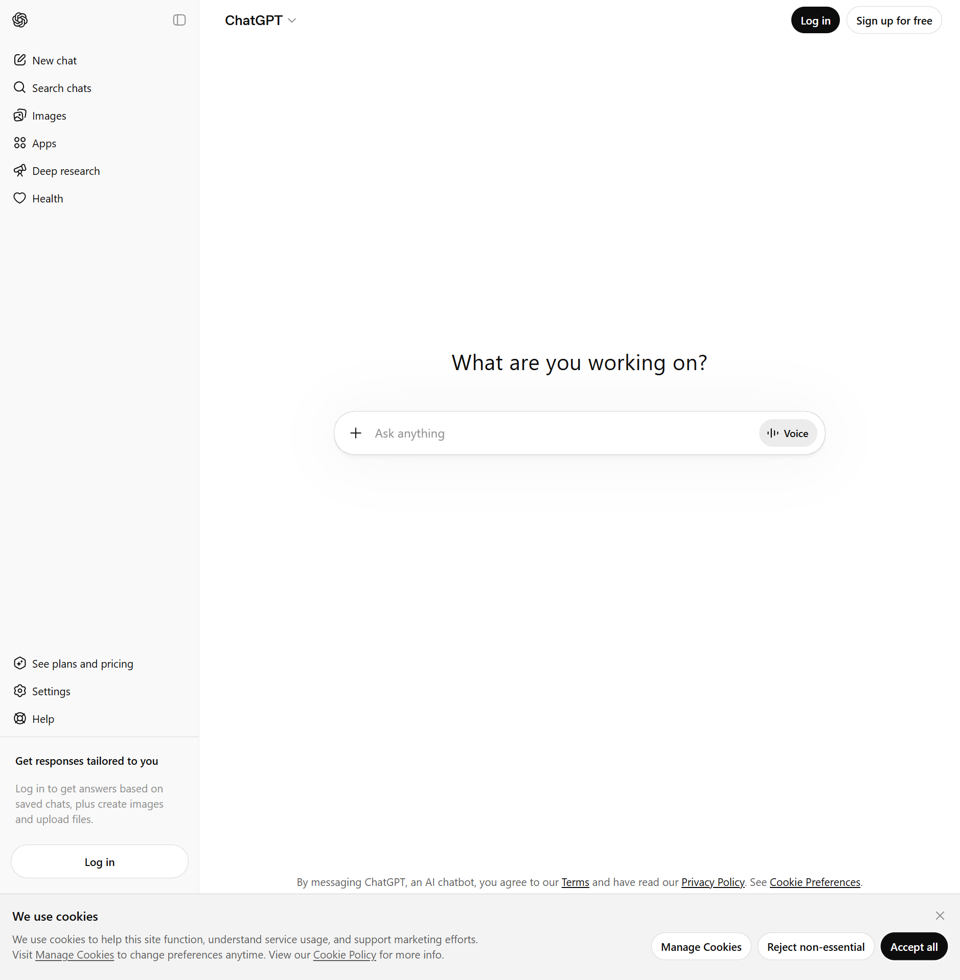 ChatGPT — SEO-Texte Tool Screenshot