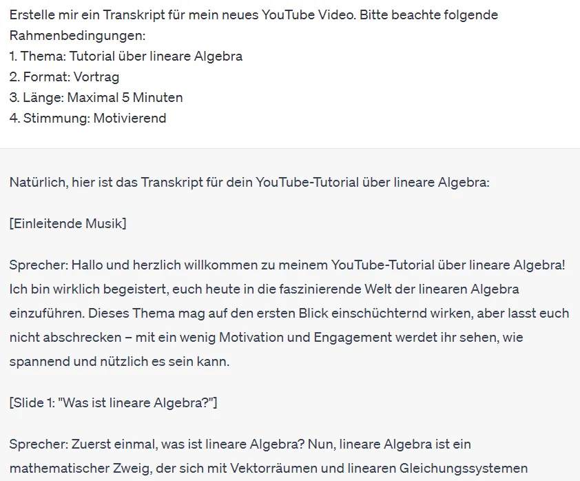 Mit ChatGPT und YouTube Geld verdienen
