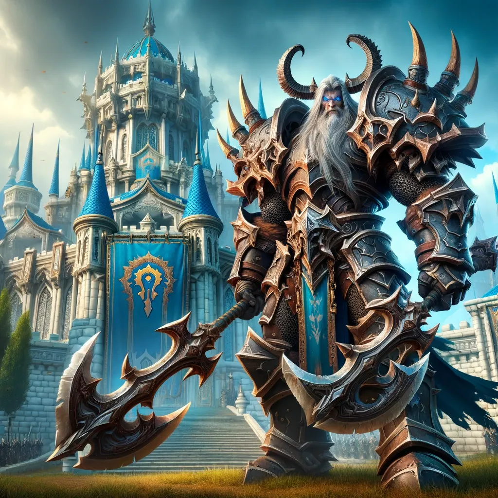 ChatGPT Bilder erstellen - Beispiel von einem World of Warcraft Charakter