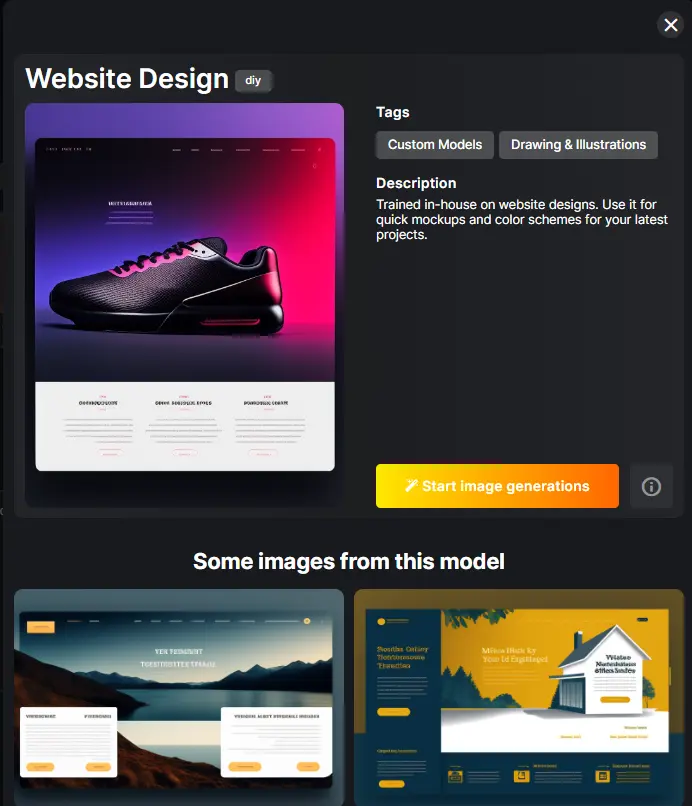 supermachine-ai-model-to-create-website-mockups